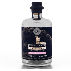Loch Leven Dry Gin Infused With Strawberry & Rose